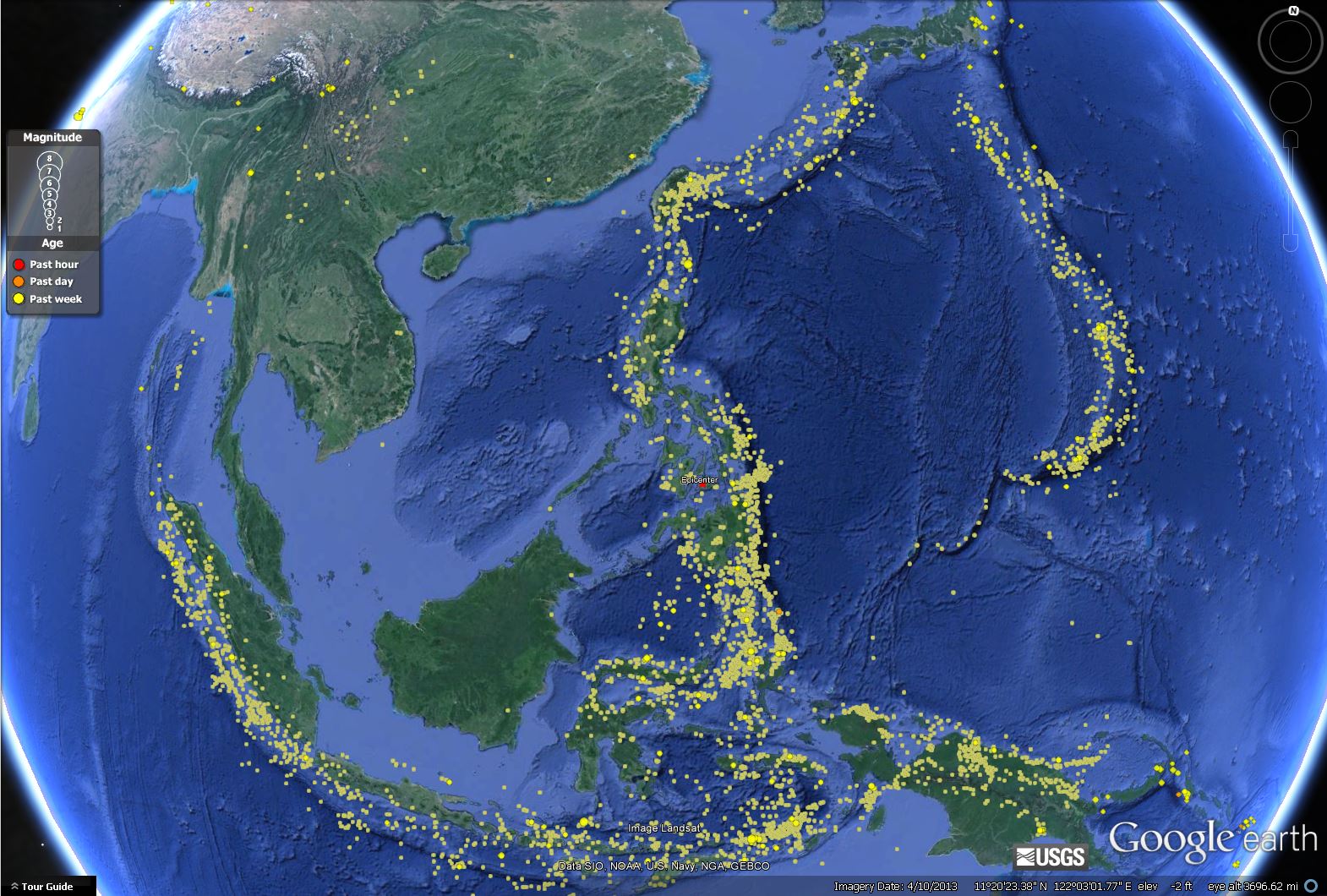 Mw = 7.2 Philippines