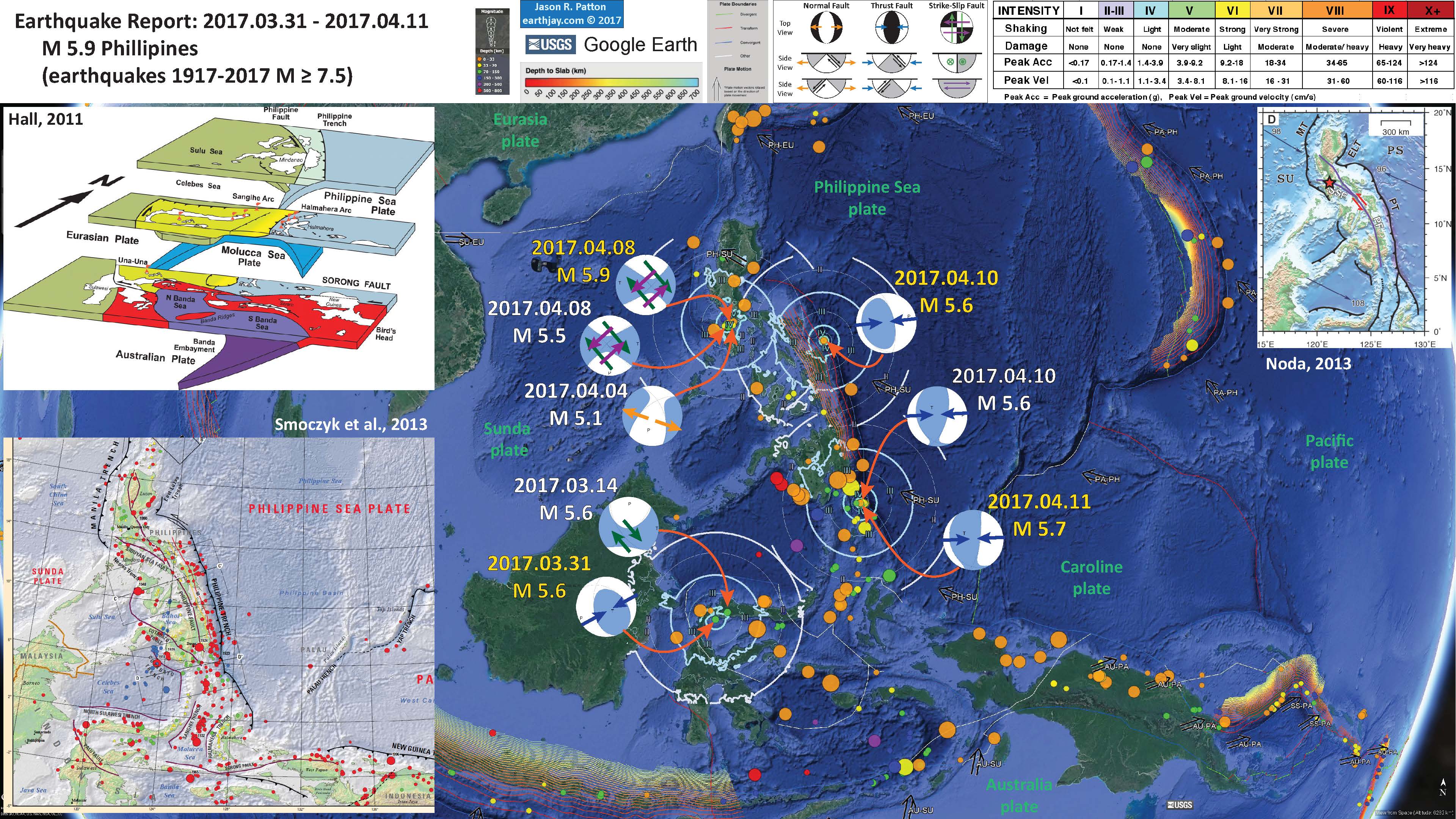 Earthquake Report Philippines Jay Patton Online