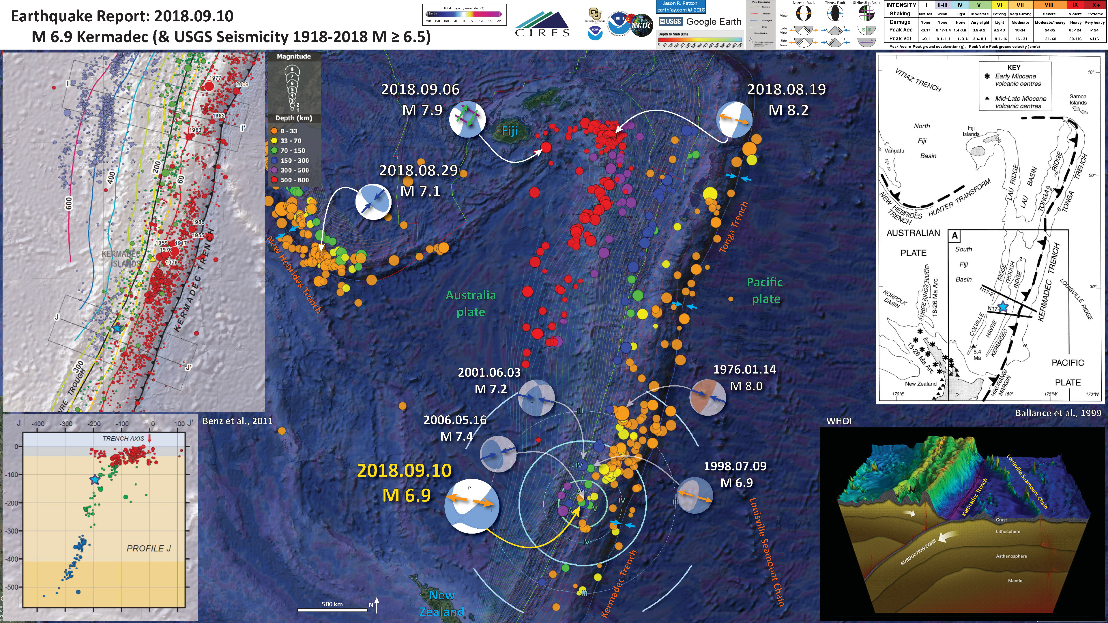 The general survey area on the Louisville Seamount Chain, showing