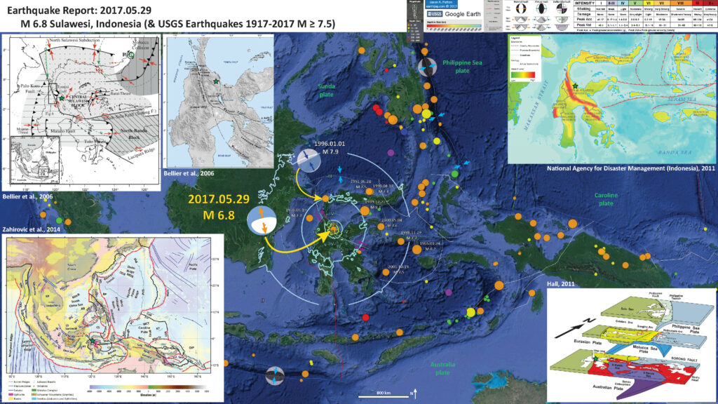 Usgs Earthquakes Kml Feed Earthquake Report: Sulawesi, Indonesia | Jay Patton Online