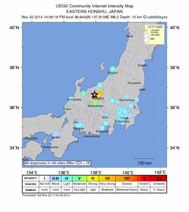 Earthquake in Central Honshu! - Jay Patton online