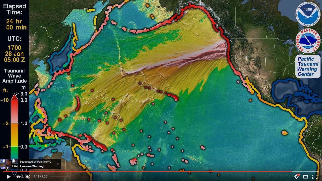 Cascadia Update: new tsunami simulation! - Jay Patton online