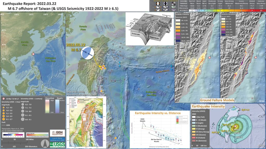 Earthquake Report M 6.7 In Taiwan - Jay Patton Online